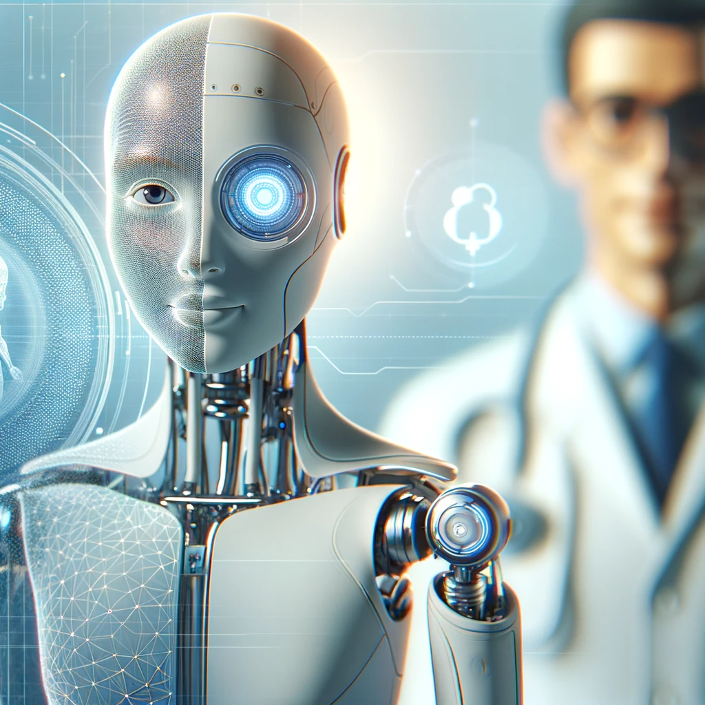 DALL·E 2023-12-12 12.28.07 - A futuristic and welcoming AI character, designed to represent 'PersonaAI', suitable for a front login page. This AI character, being the second optio